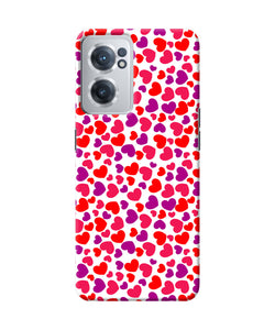 Heart print OnePlus Nord CE 2 5G Back Cover