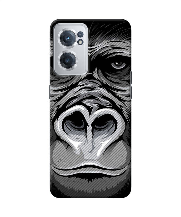 Black chimpanzee OnePlus Nord CE 2 5G Back Cover