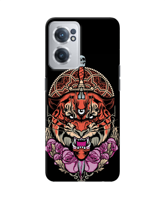 Abstract tiger OnePlus Nord CE 2 5G Back Cover