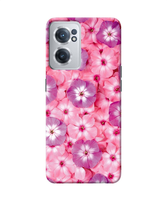 Natural pink flower OnePlus Nord CE 2 5G Back Cover