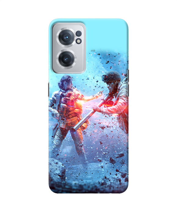 Pubg water fight OnePlus Nord CE 2 5G Back Cover