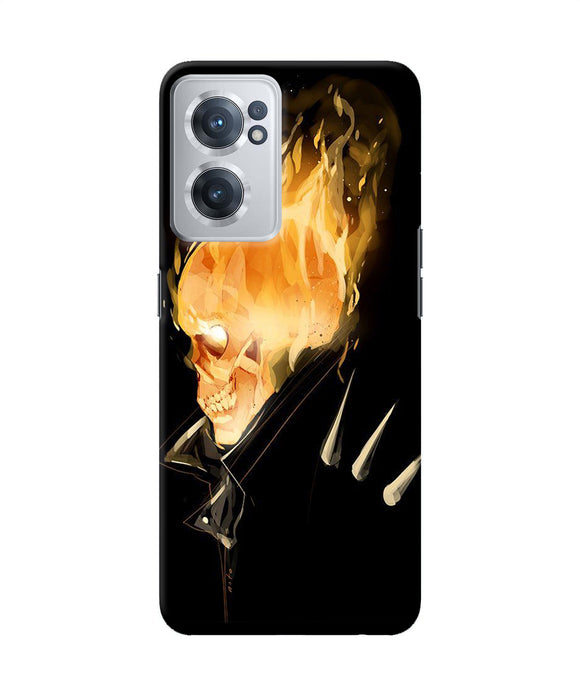 Burning ghost rider OnePlus Nord CE 2 5G Back Cover