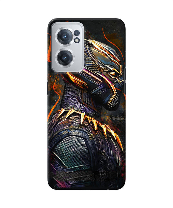 Black panther side face OnePlus Nord CE 2 5G Back Cover