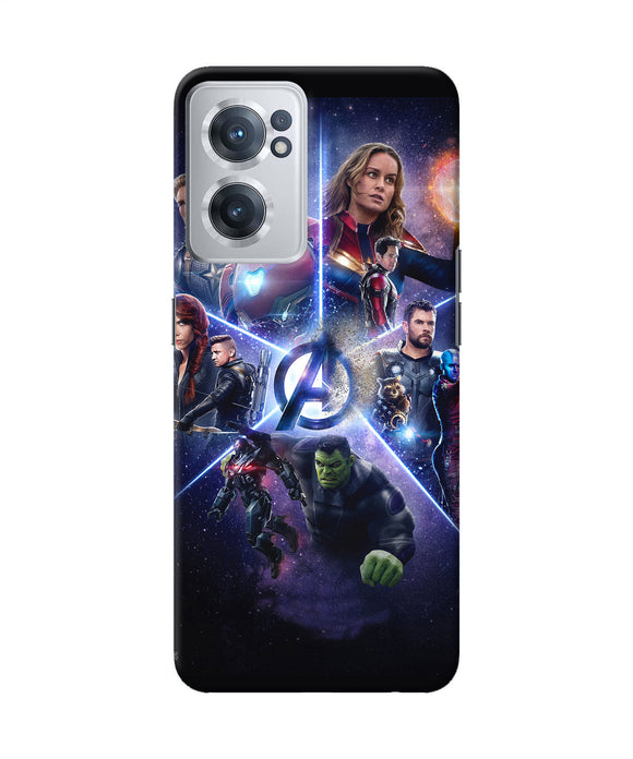 Avengers super hero poster OnePlus Nord CE 2 5G Back Cover