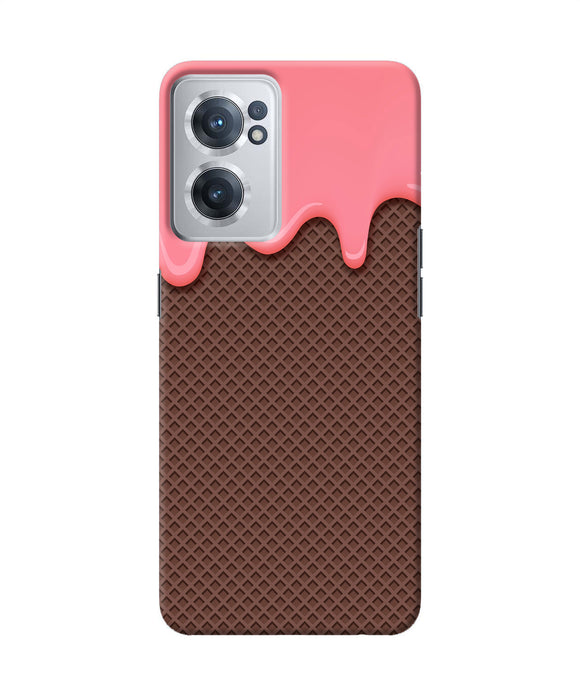 Waffle cream biscuit OnePlus Nord CE 2 5G Back Cover