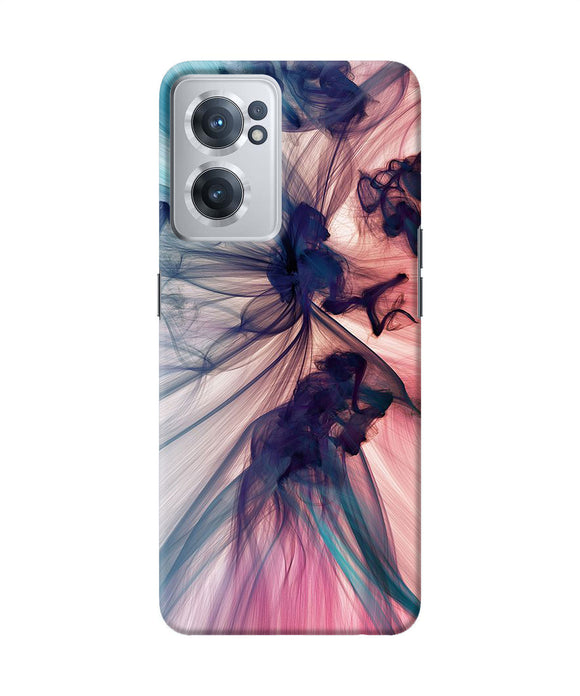 Abstract black smoke OnePlus Nord CE 2 5G Back Cover