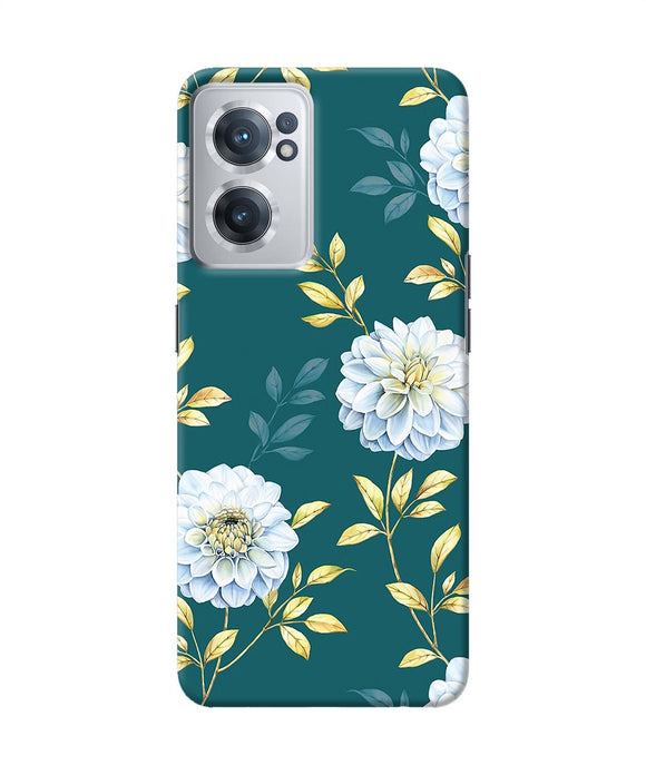 Flower canvas OnePlus Nord CE 2 5G Back Cover
