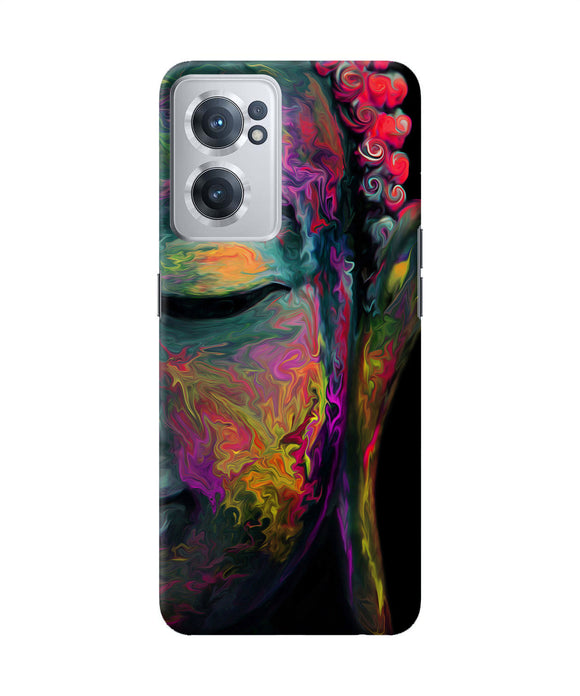 Buddha face painting OnePlus Nord CE 2 5G Back Cover