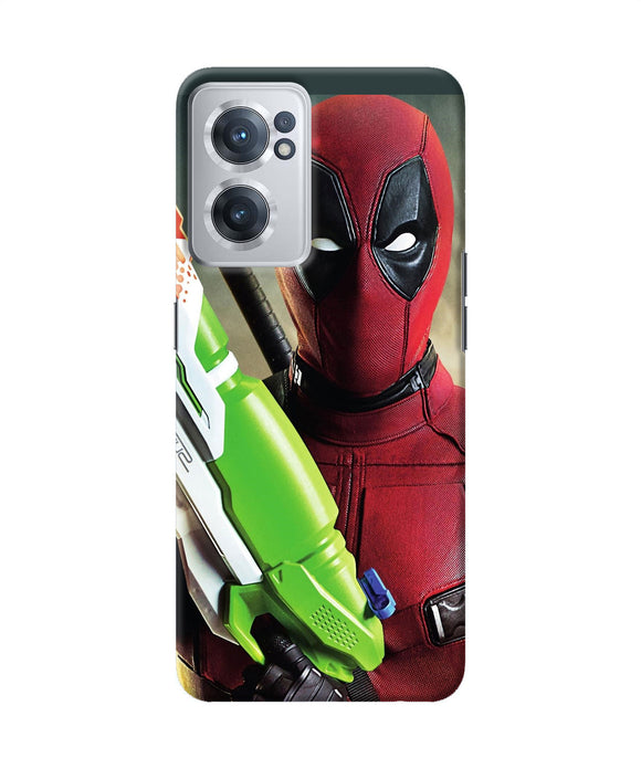 Deadpool funny gun OnePlus Nord CE 2 5G Back Cover