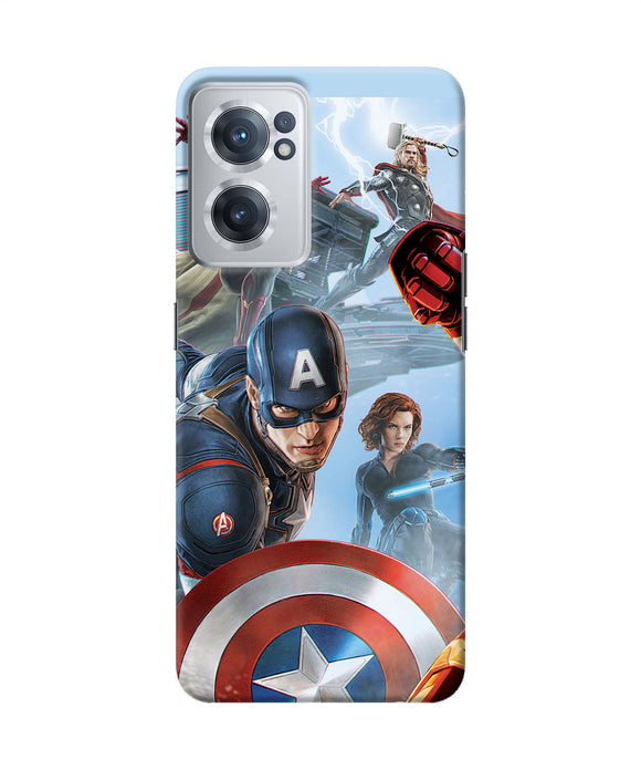 Avengers on the sky OnePlus Nord CE 2 5G Back Cover