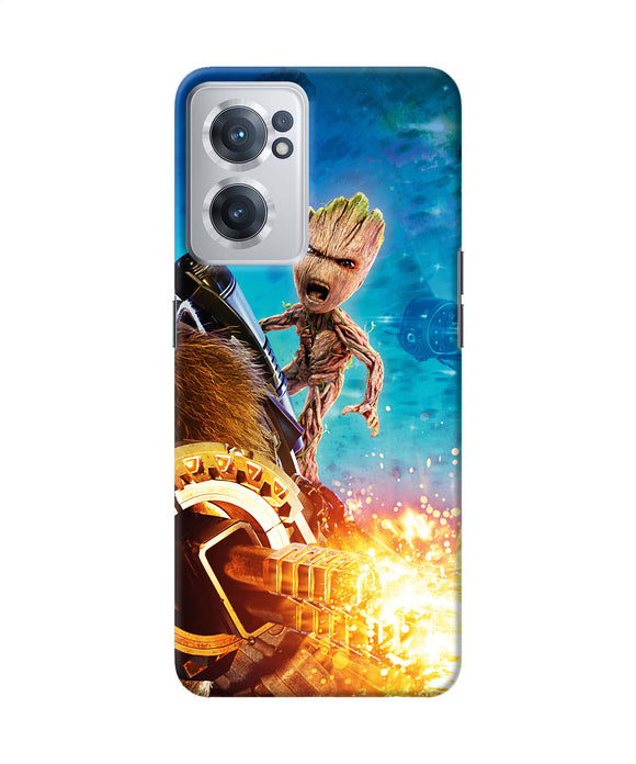 Groot angry OnePlus Nord CE 2 5G Back Cover