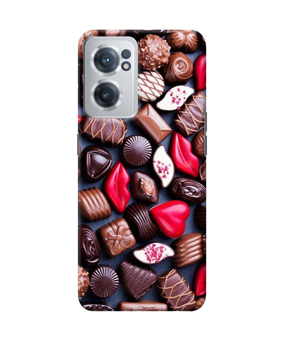 Valentine special chocolates OnePlus Nord CE 2 5G Back Cover