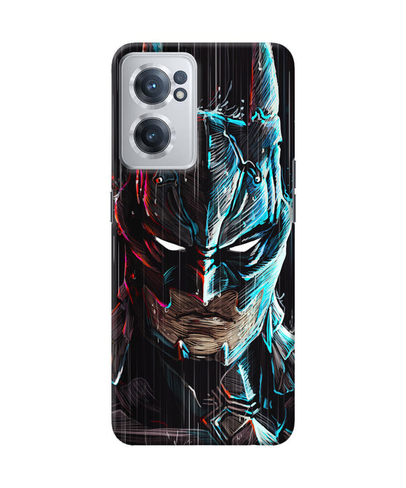 Batman face OnePlus Nord CE 2 5G Back Cover