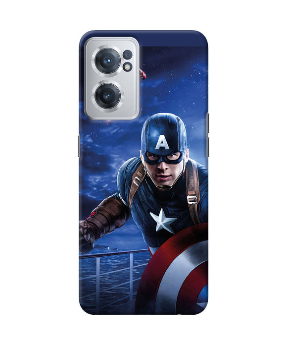 Captain with ironman OnePlus Nord CE 2 5G Back Cover