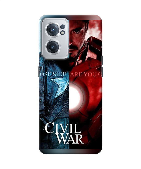 Civil war OnePlus Nord CE 2 5G Back Cover