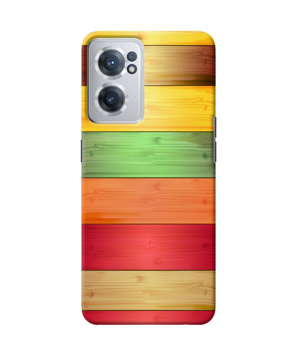 Wooden colors OnePlus Nord CE 2 5G Back Cover
