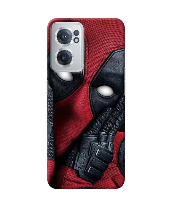 Thinking deadpool OnePlus Nord CE 2 5G Back Cover