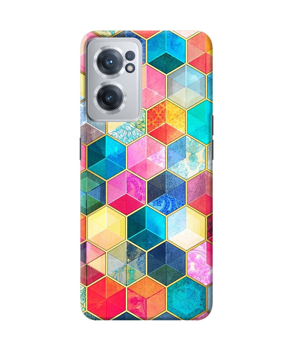 Abstract color box OnePlus Nord CE 2 5G Back Cover