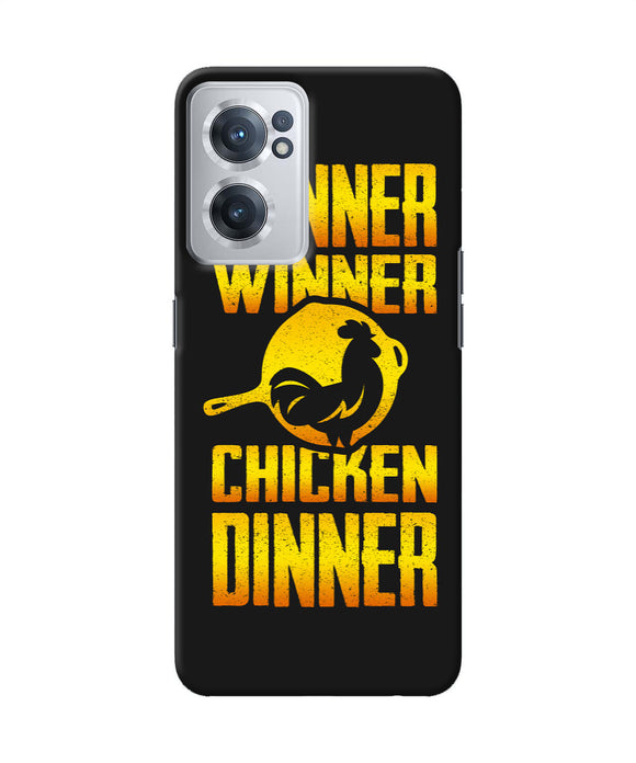 Pubg chicken dinner OnePlus Nord CE 2 5G Back Cover