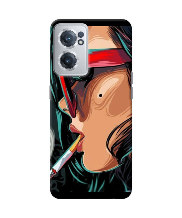 Smoking girl OnePlus Nord CE 2 5G Back Cover