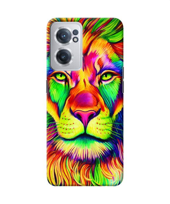 Lion color poster OnePlus Nord CE 2 5G Back Cover