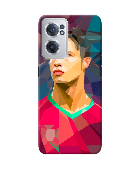 Abstract ronaldo OnePlus Nord CE 2 5G Back Cover