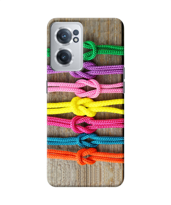 Colorful shoelace OnePlus Nord CE 2 5G Back Cover