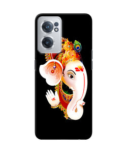 Lord ganesh face OnePlus Nord CE 2 5G Back Cover