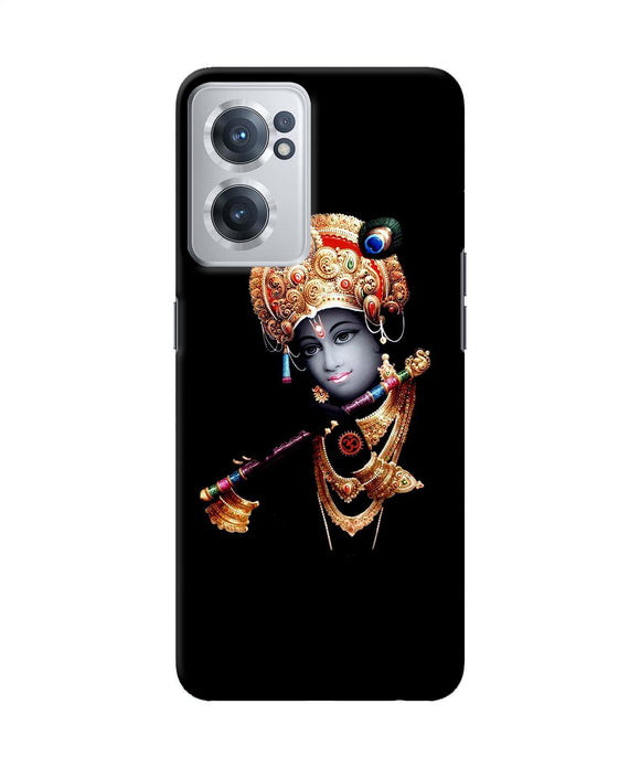 Lord krishna with fluet OnePlus Nord CE 2 5G Back Cover