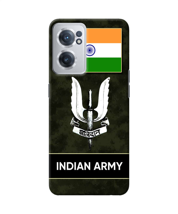 Indian flag balidan logo OnePlus Nord CE 2 5G Back Cover