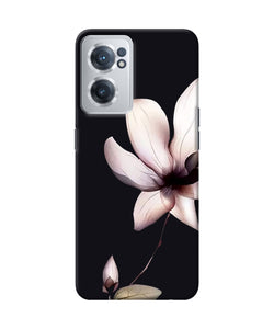 Flower white OnePlus Nord CE 2 5G Back Cover