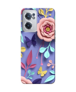 Flower canvas OnePlus Nord CE 2 5G Back Cover