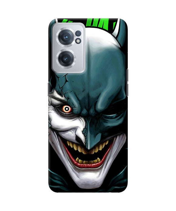 Batman joker smile OnePlus Nord CE 2 5G Back Cover