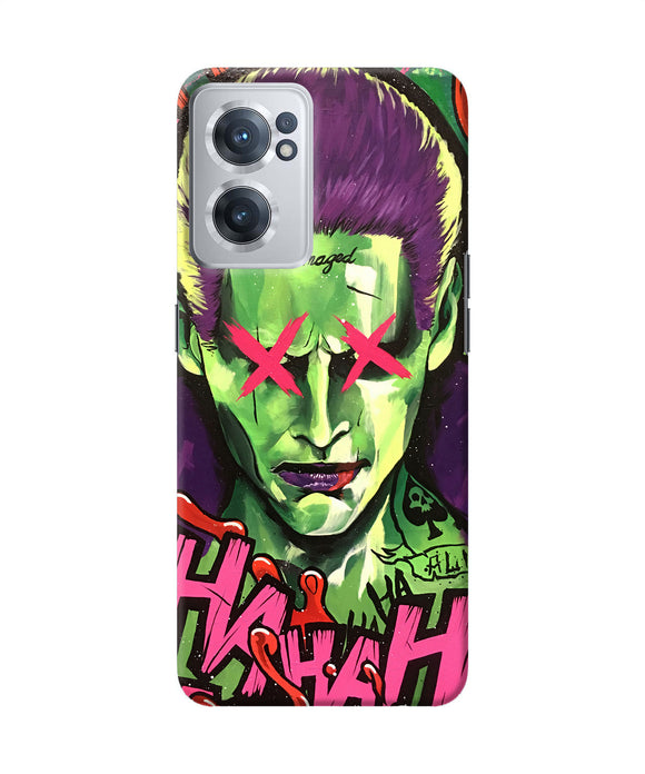 Damaged joker anim OnePlus Nord CE 2 5G Back Cover