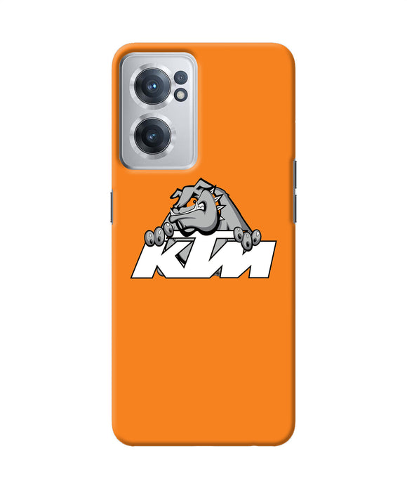 KTM dog logo OnePlus Nord CE 2 5G Back Cover