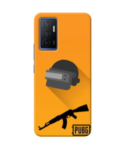 PUBG Helmet and Gun Vivo V23E 5G Real 4D Back Cover