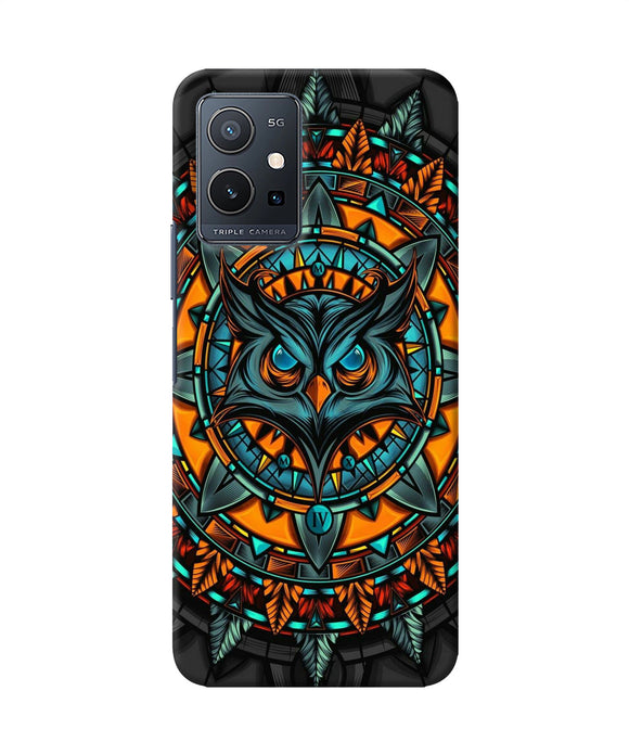 Angry Owl Art Vivo Y75 5G Back Cover