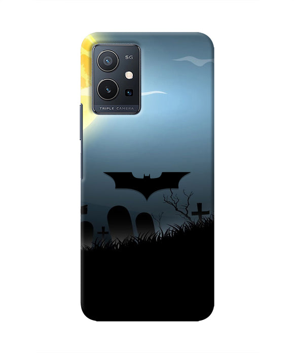 Batman Scary cemetry Vivo Y75 5G Real 4D Back Cover