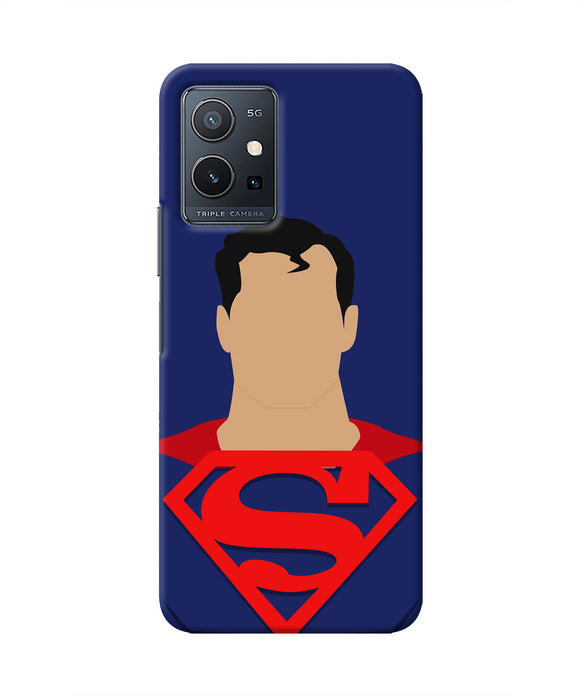 Superman Cape Vivo Y75 5G Real 4D Back Cover