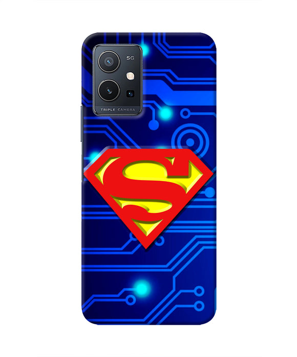 Superman Abstract Vivo Y75 5G Real 4D Back Cover