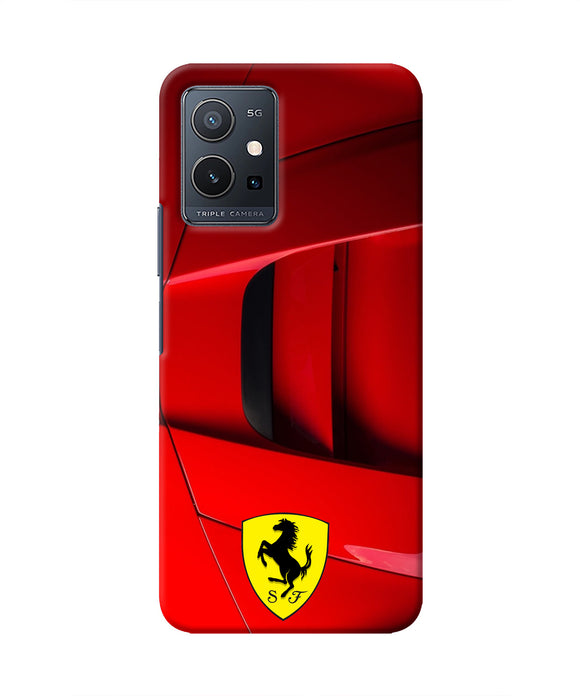 Ferrari Car Vivo Y75 5G Real 4D Back Cover