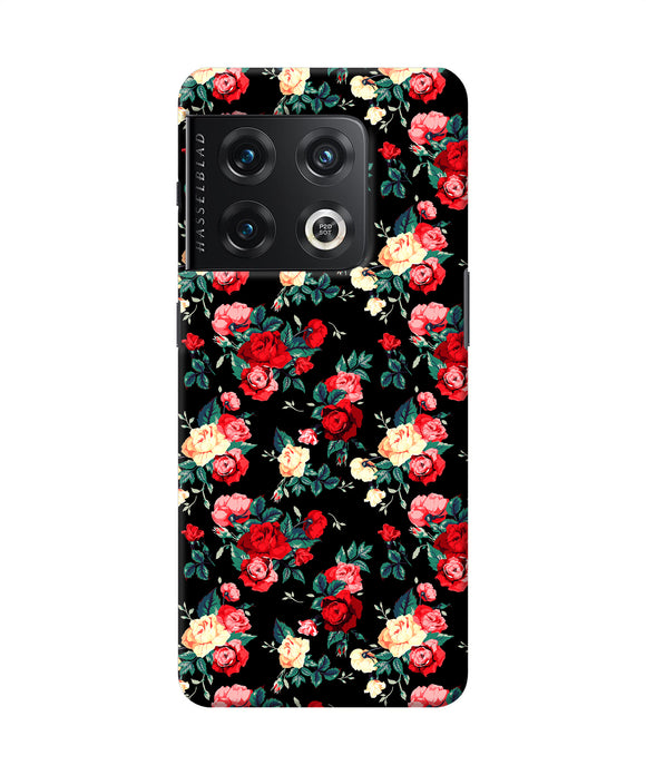 Rose Pattern OnePlus 10 Pro 5G Back Cover