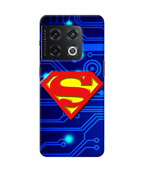 Superman Abstract OnePlus 10 Pro 5G Real 4D Back Cover