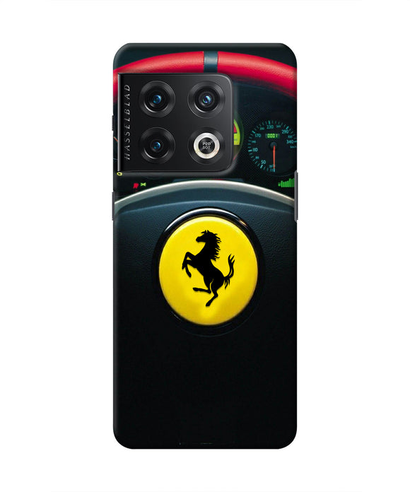 Ferrari Steeriing Wheel OnePlus 10 Pro 5G Real 4D Back Cover