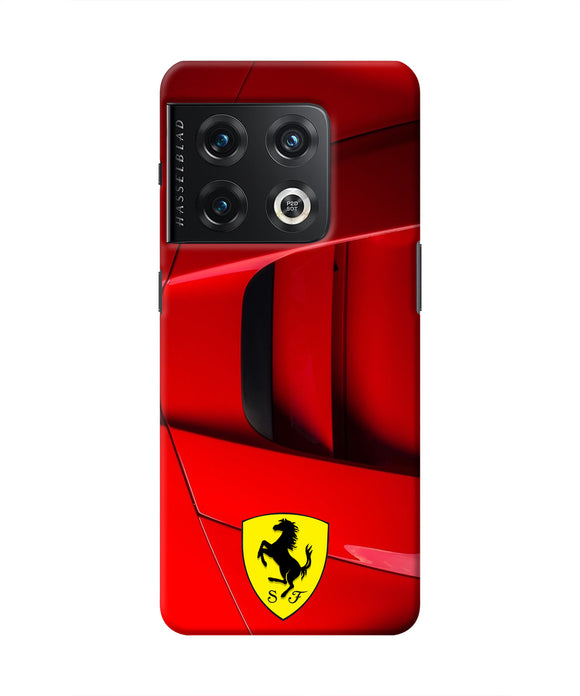 Ferrari Car OnePlus 10 Pro 5G Real 4D Back Cover