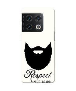 Respect the Beard OnePlus 10 Pro 5G Real 4D Back Cover
