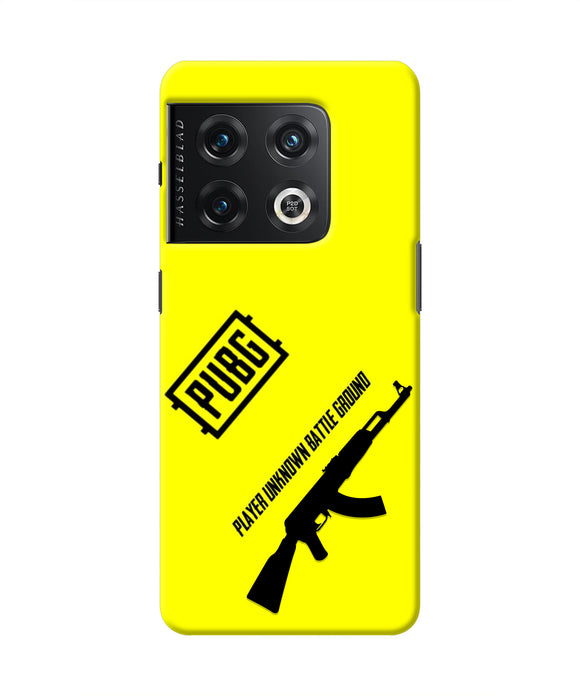 PUBG AKM Gun OnePlus 10 Pro 5G Real 4D Back Cover