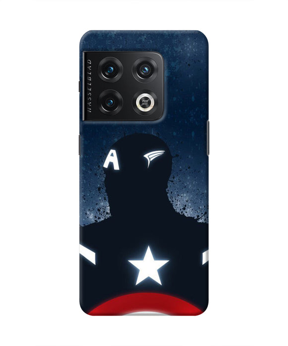 Captain america Shield OnePlus 10 Pro 5G Real 4D Back Cover