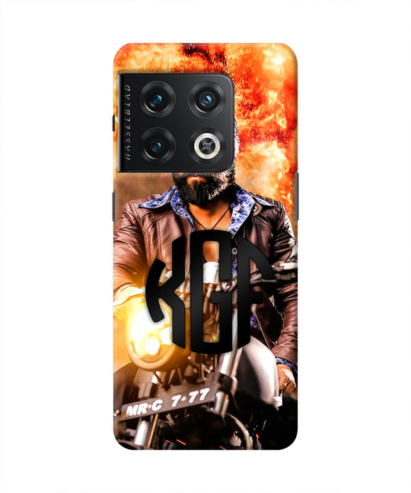 Rocky Bhai on Bike OnePlus 10 Pro 5G Real 4D Back Cover