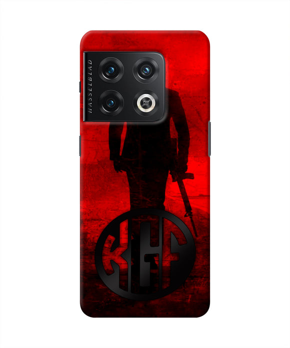 Rocky Bhai K G F Chapter 2 Logo OnePlus 10 Pro 5G Real 4D Back Cover